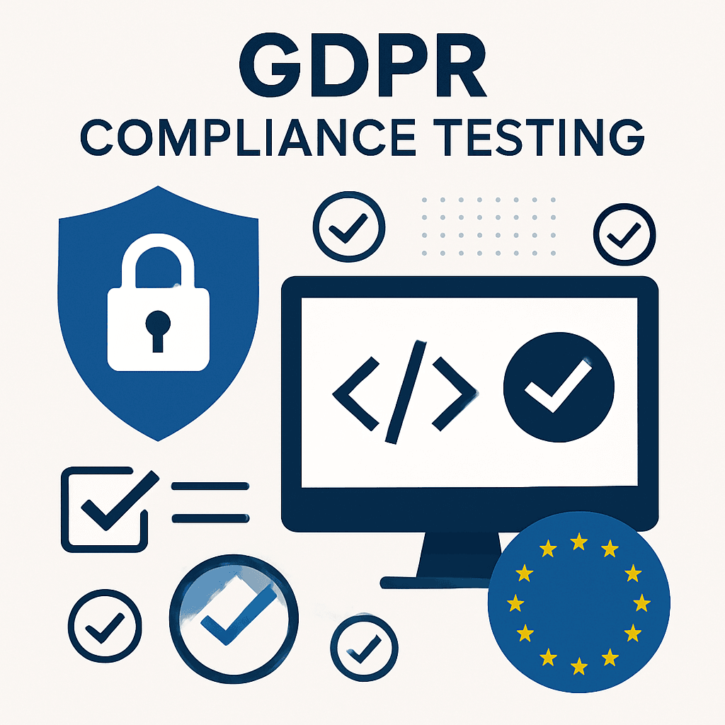 GDPR Software testing