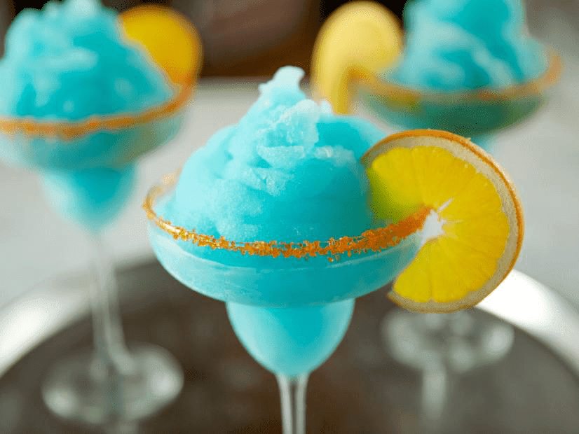 Take A Trip To Blue With Blue Frozen Margarita (With